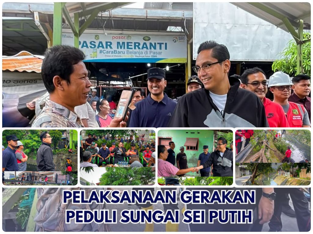 Pelaksanaan Gerakan Peduli Sungai Sei Putih