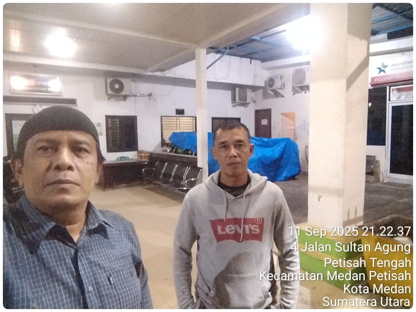 Posko Trantibum di Kantor Lurah Petisah Tengah