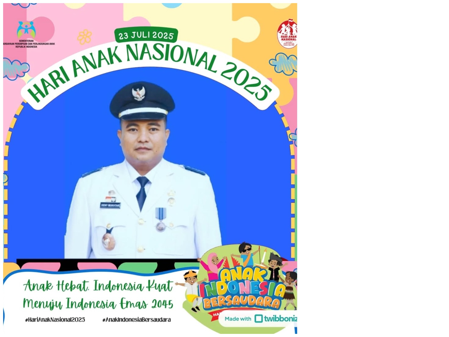 Selamat Hari Anak Nasional Tahun 2025